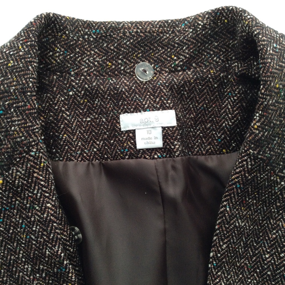 Apt. 9 Jacket removable faux fur collar - Picture 7 of 8